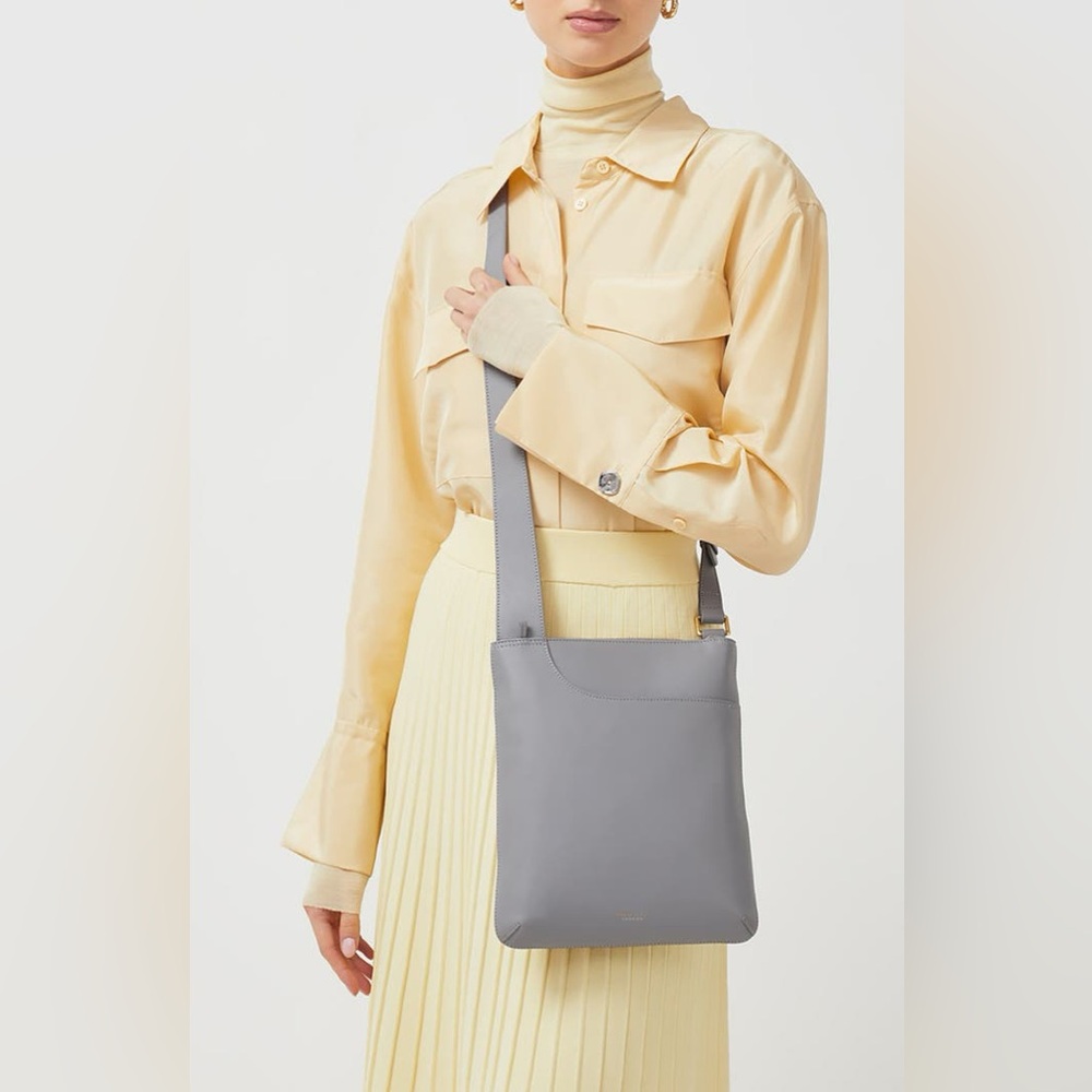 Leather Crossbody Bag – Radley London – Gray Lilac –
